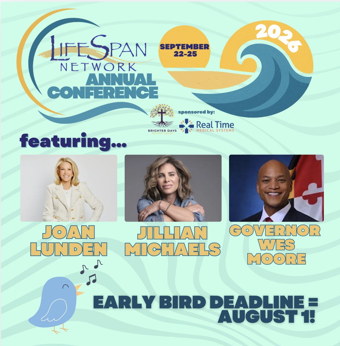 Annual Conference Registration....Early Bird Ends August 1!